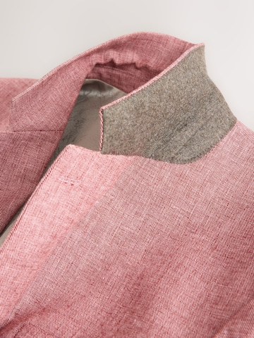 Coupe slim Veste de costume Next en rose