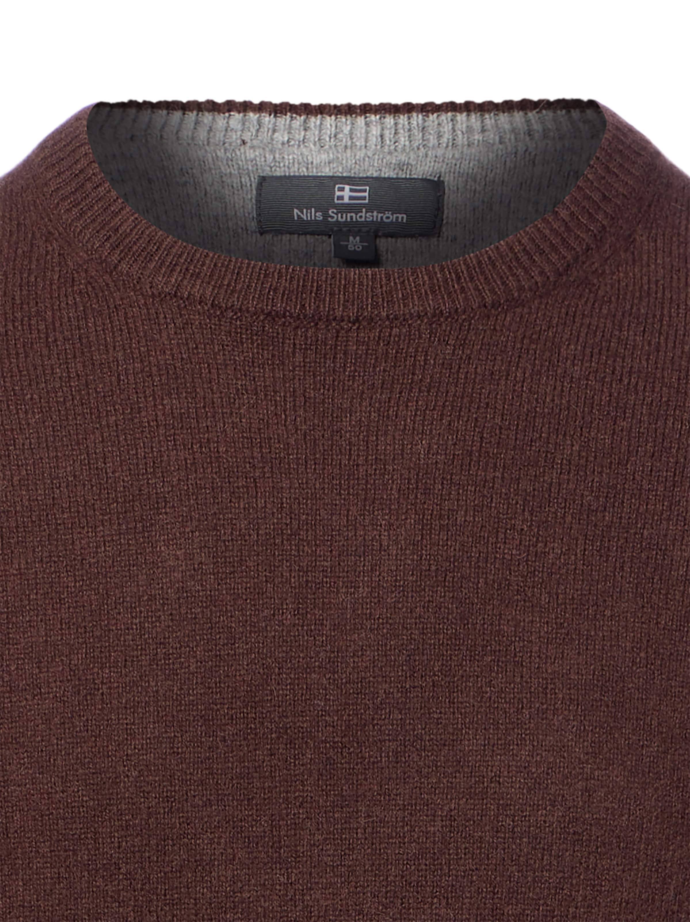 Nils Sundström Pullover in Braun