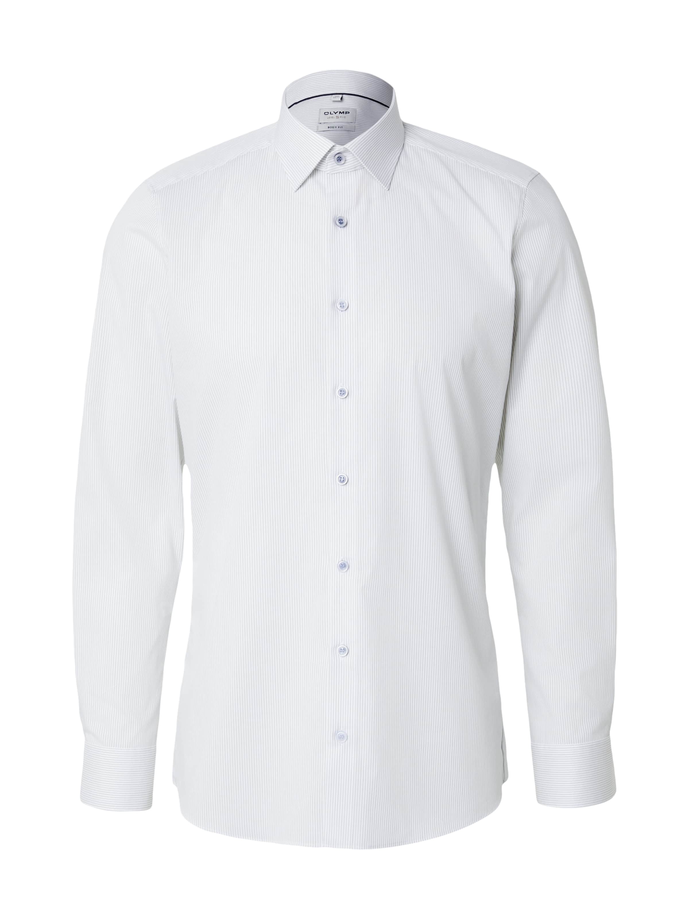 OLYMP - Ajuste regular Camisa 'Level 5' en verde: frente