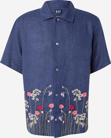 Chemise GAP en bleu : devant