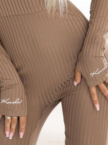 Numoco Jumpsuit 'Kelly' in Beige