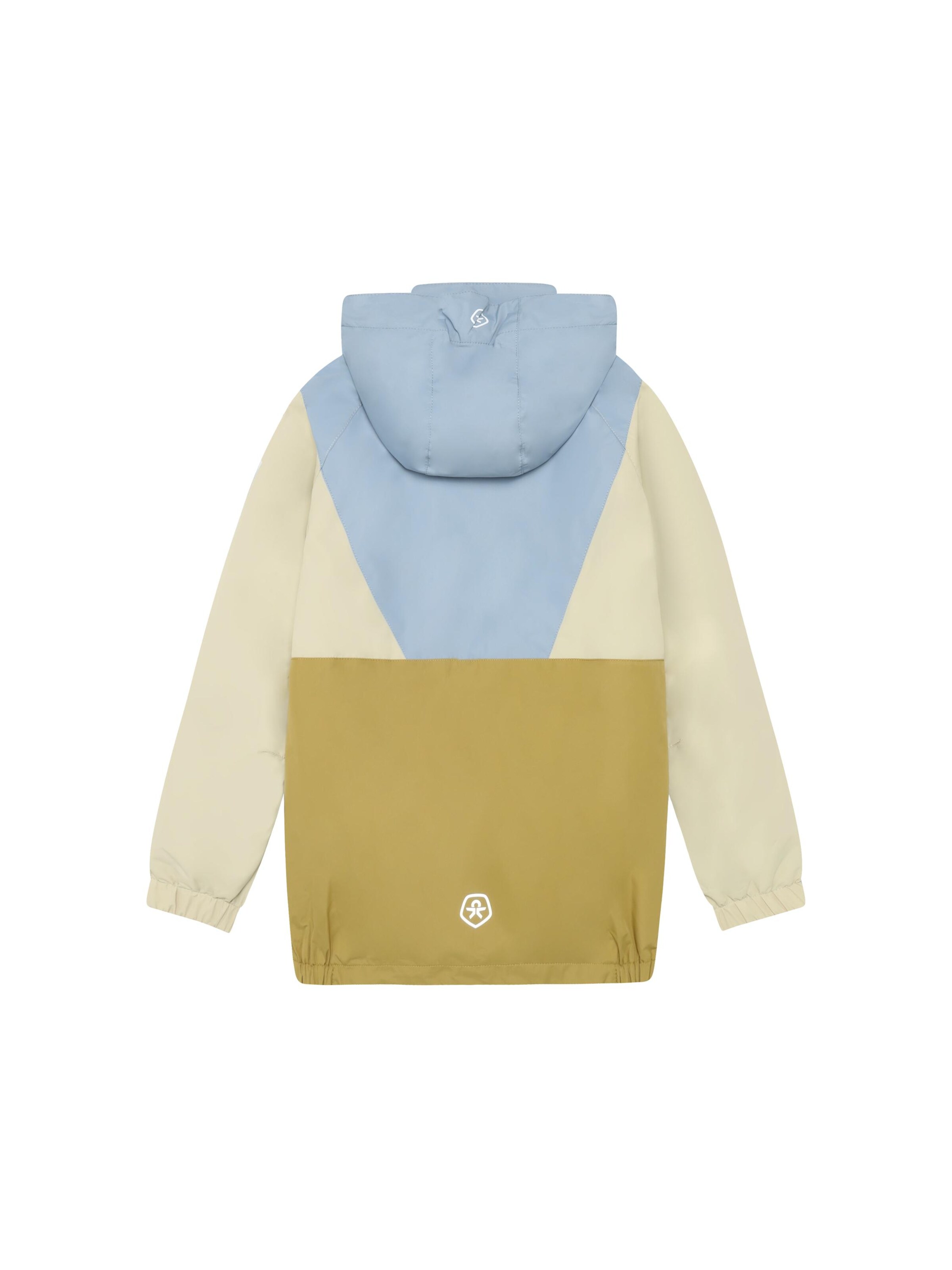 COLOR KIDS Tussenjas ' COJacket - Colorblock ' in Beige