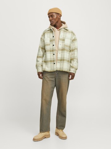 Veste mi-saison JACK & JONES en blanc