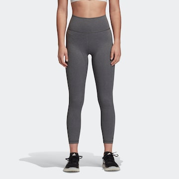 Skinny Pantaloni sportivi di ADIDAS SPORTSWEAR in grigio