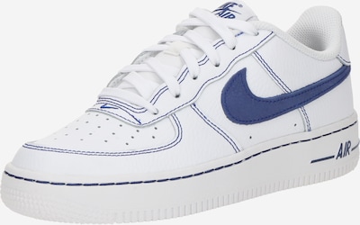 Nike Sportswear Brīvā laika apavi 'Air Force 1 LV8 4', krāsa - tumši zils / balts, Preces skats