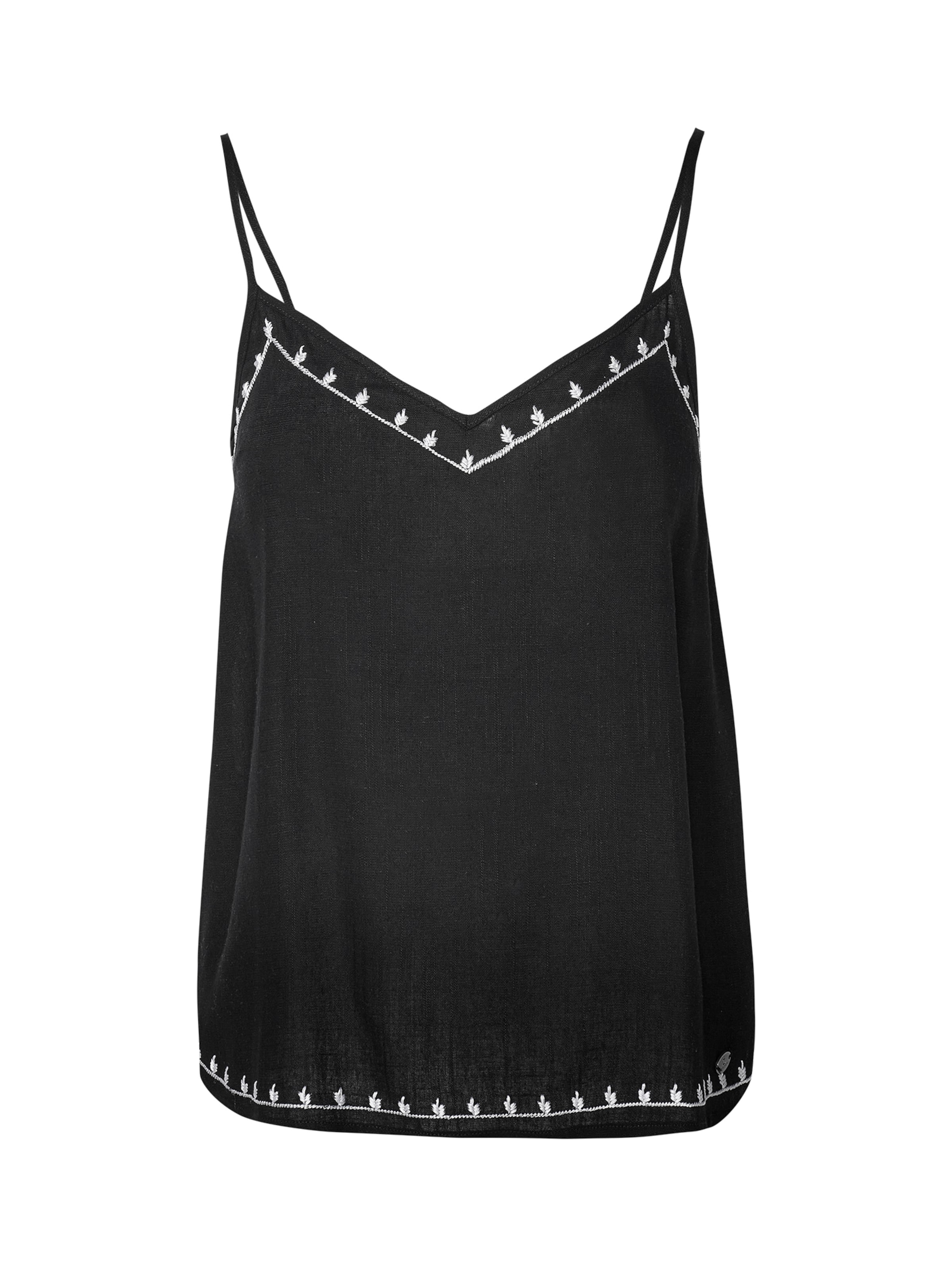 KOROSHI Blouse in Black: front