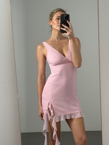 LeGer by Lena Gercke Cocktail dress 'Hilka' in Pink