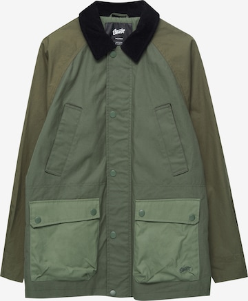 Pull&BearPrijelazna jakna - zelena boja: prednji dio