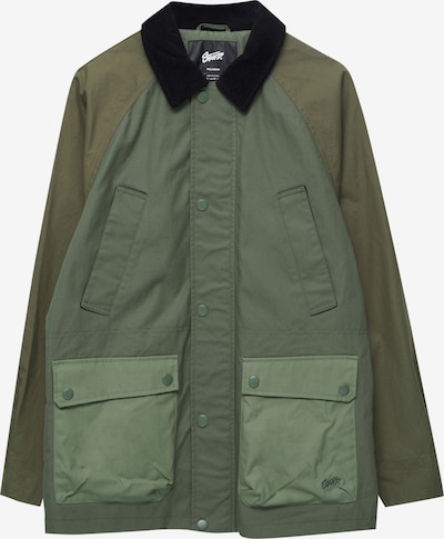 Pull&Bear Välikausitakki värissä vihreä / vaaleanvihreä, Tuotenäkymä