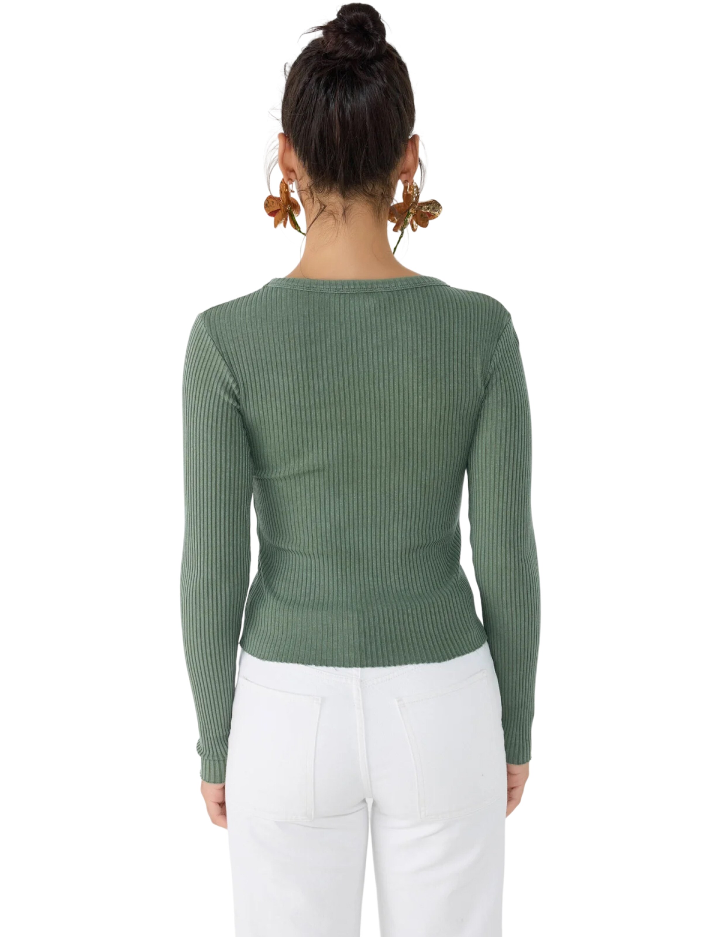 No Matter What Pullover in Grün