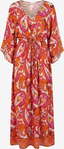 Abito 'Robe Longue Emmy' di Miss June in rosa: frontale