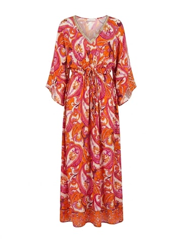 Miss June - Vestido 'Robe Longue Emmy' en rosa: frente