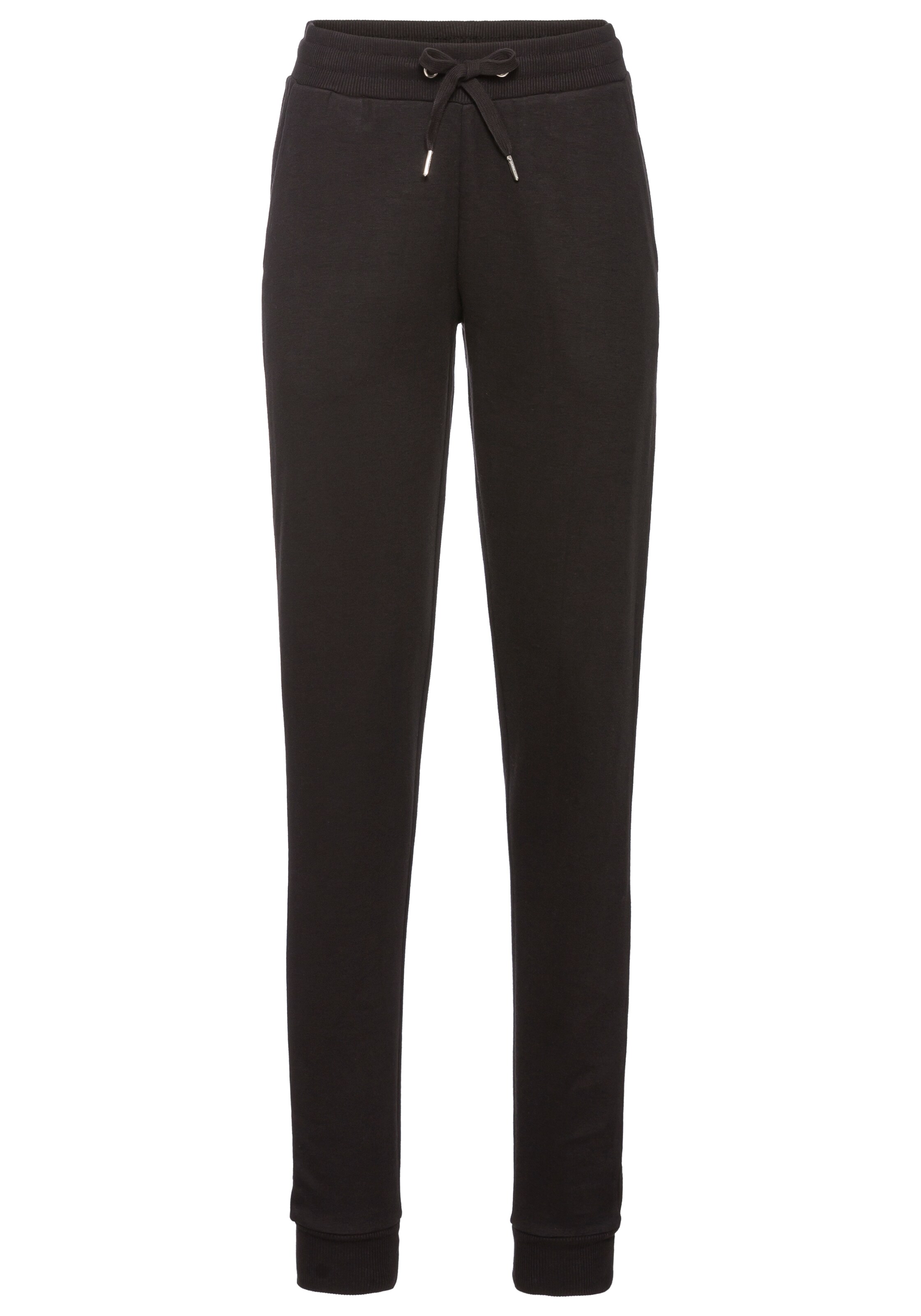 VIVANCE Tapered Hose in Schwarz: Vorderseite