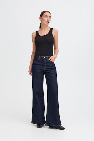 ICHI Wide Leg Jeans 'IHTWIGGY' in Blau