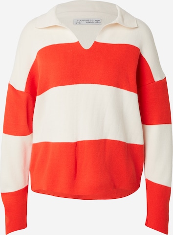 raudona Happiness İstanbul Megztinis: priekis