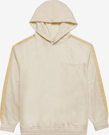 Irasuto Studios Sweatshirt 'Tricote' in Weiß: Vorderseite