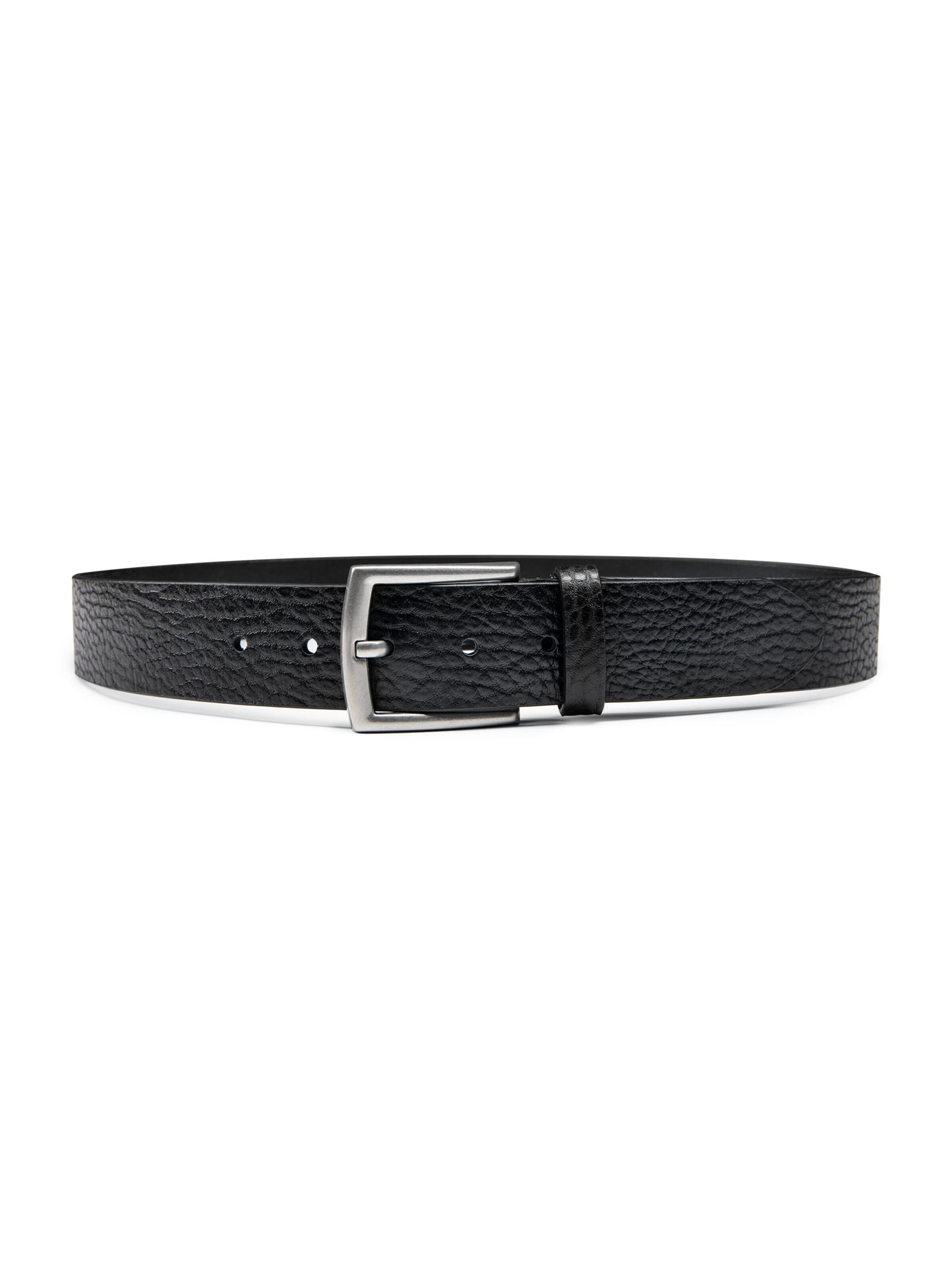 WILLEN Belt 'Casualgürtel mit Struktur' in Black