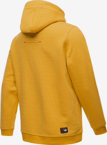 STONE HARBOUR Sweatshirt 'Bodo Shain' in Yellow