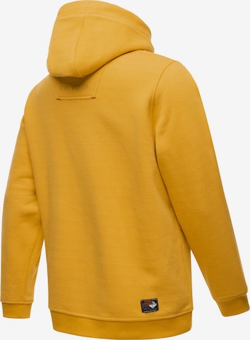 STONE HARBOUR - Sweatshirt 'Bodo Shain' em amarelo