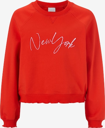 Rich & Royal Sweatshirt in Red: front