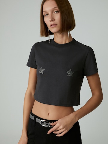 Grimelange Μπλουζάκι σε γκρι: μπροστά