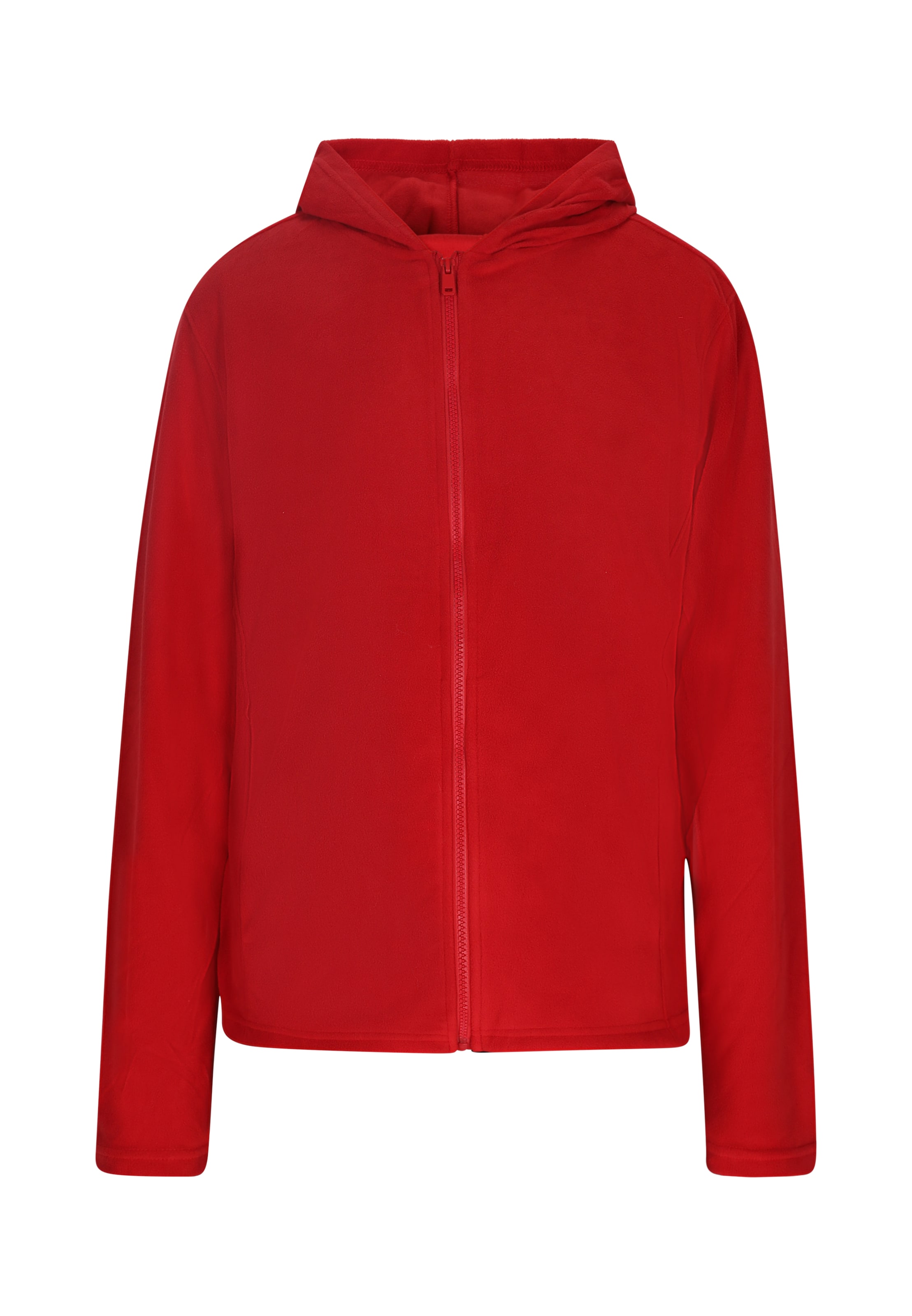 stormcloud Fleecejacke in Rot: Vorderseite