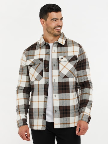 Threadbare Regular fit Overhemd in Gemengde kleuren: voorkant