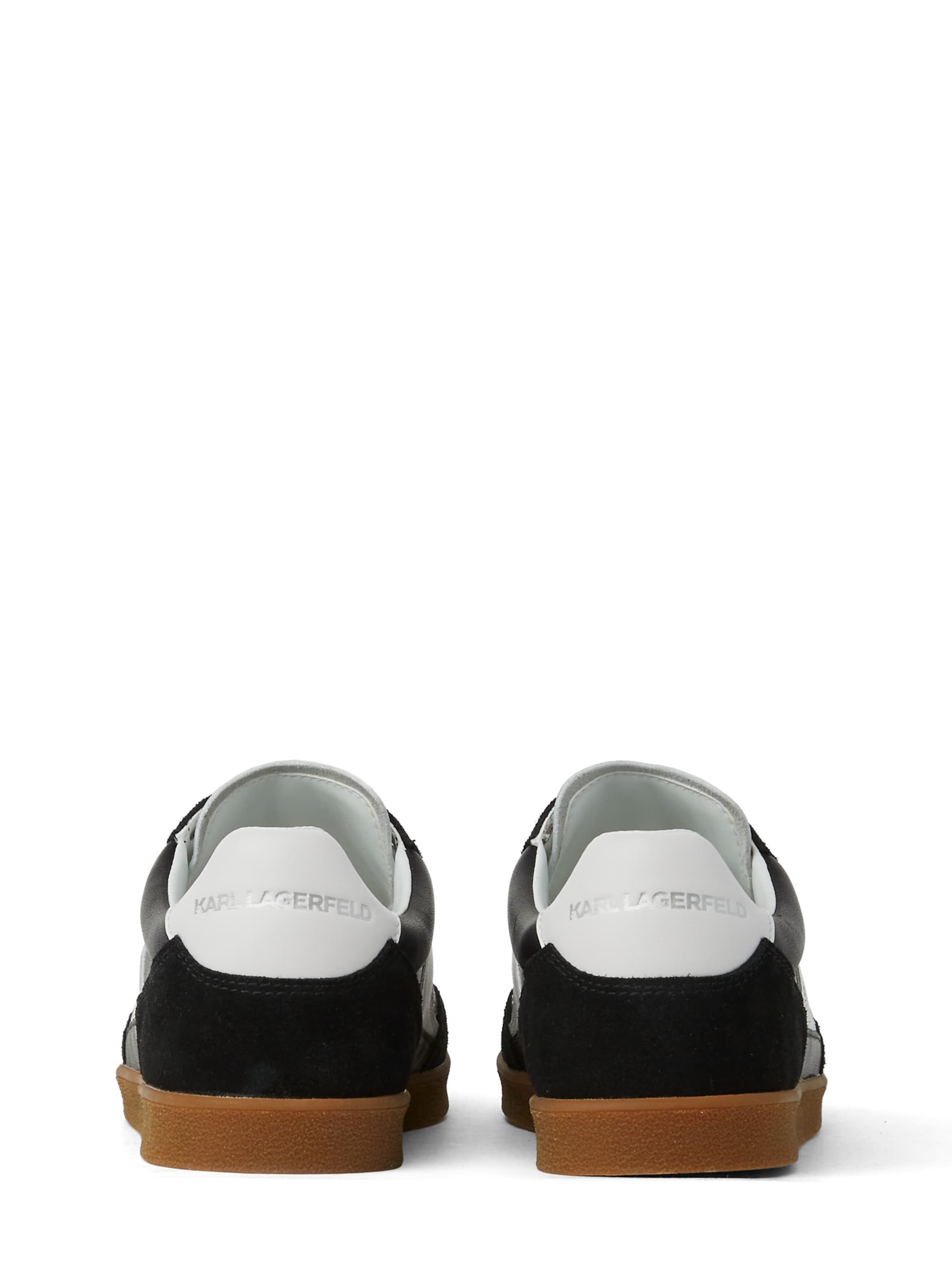 Sneaker bassa 'KANDIDATE NIEDRIGE SPITZEN-SNEAKERS' di Karl Lagerfeld in nero