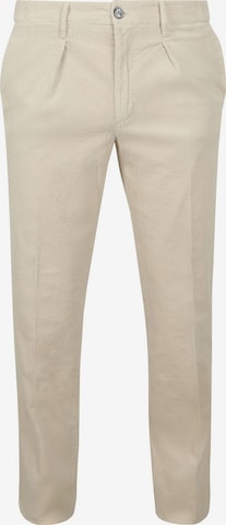 Pantalon chino Profuomo en blanc : devant