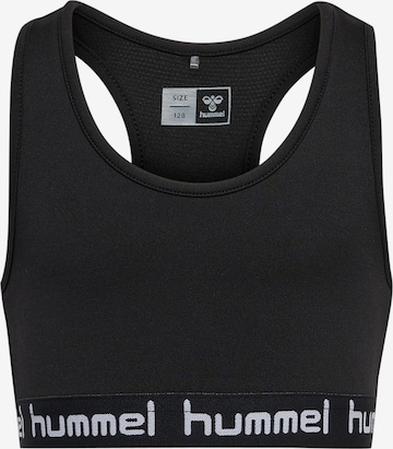 Top sportivo 'Mimmi' di Hummel in nero: frontale