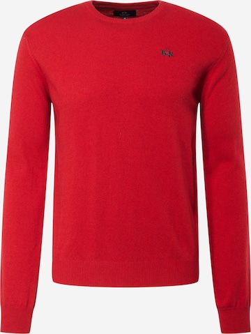 La Martina - Pullover em vermelho: frente