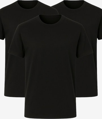 Maillot de corps 'COTTONCORE 3X' fashionshowcase en noir : devant