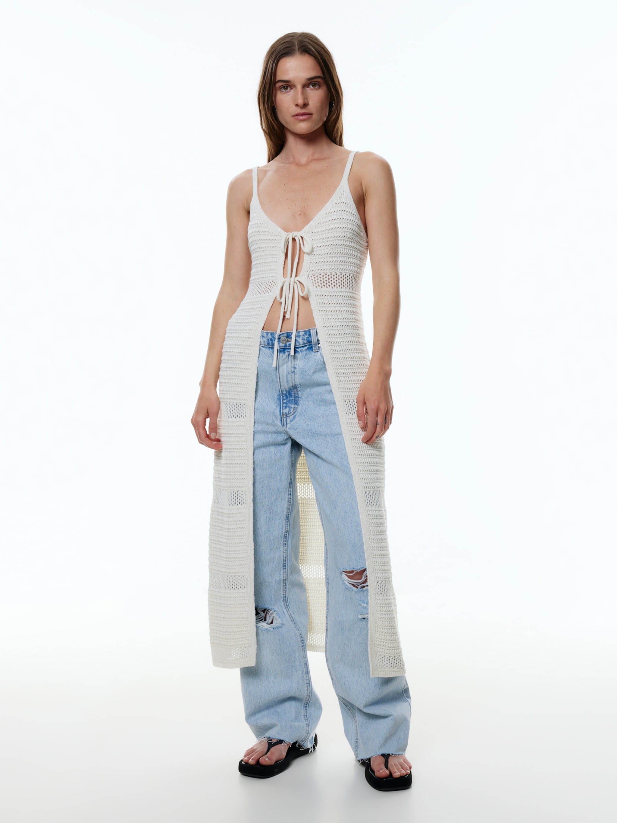 EDITED Kleid 'Katalina' creme