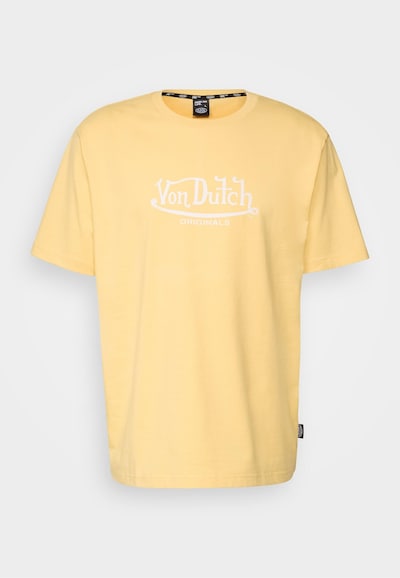 Von Dutch Originals Shirt in Light yellow / White, Item view