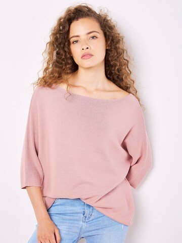Pull-over ' ' Apricot en rose
