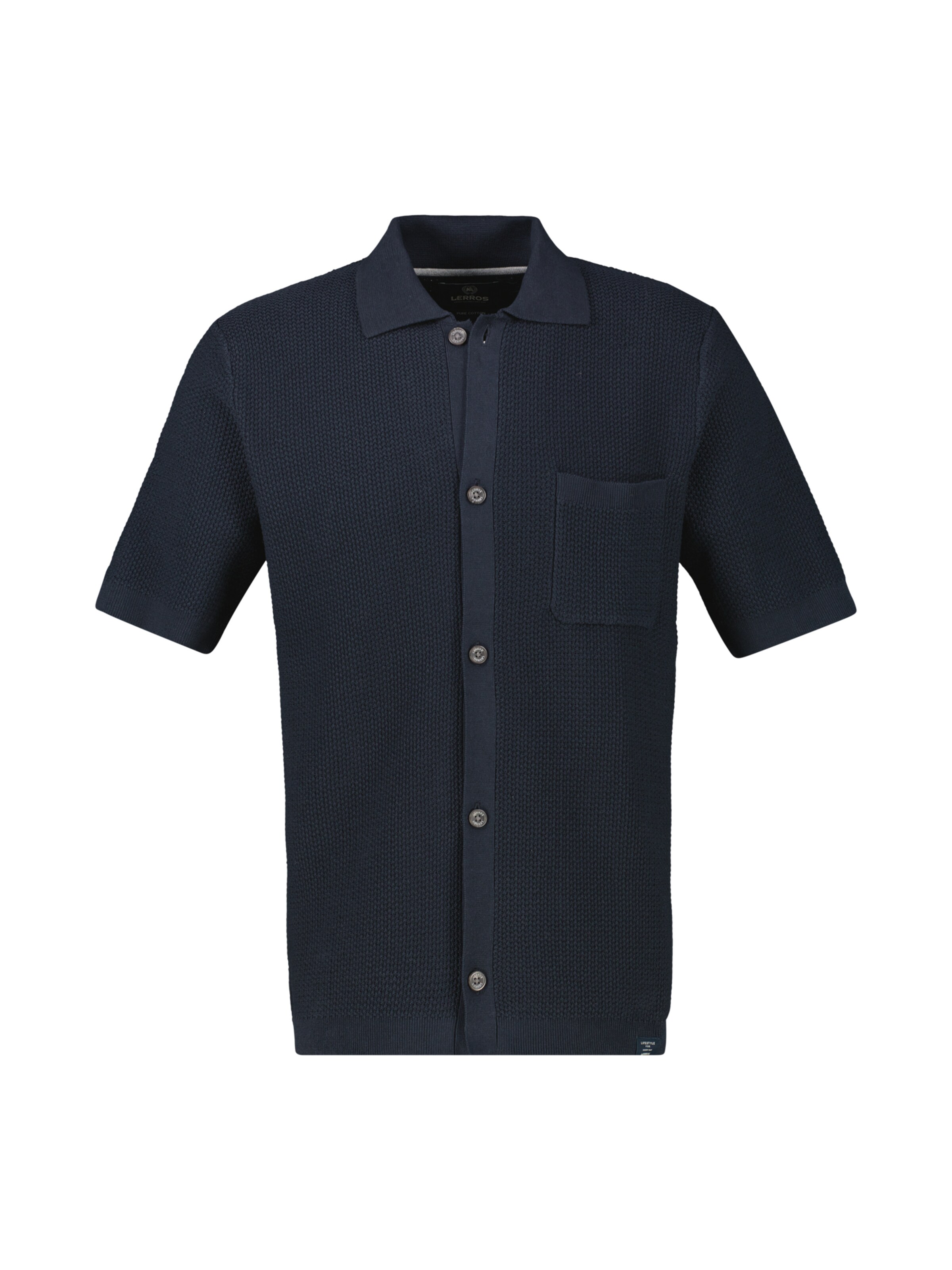 LERROS Shirt in de kleur Navy, Productweergave