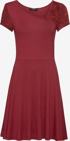 MELROSE Evening Dress in Red: front