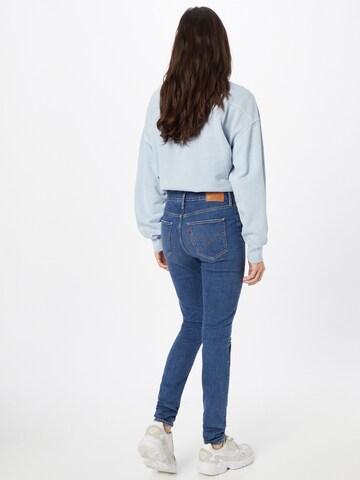 LEVI'S ® Skinny Jeans '720 Hirise Super Skinny' in Blau