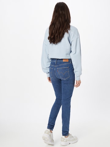 LEVI'S ® - Skinny Calças de ganga '720 Hirise Super Skinny' em azul