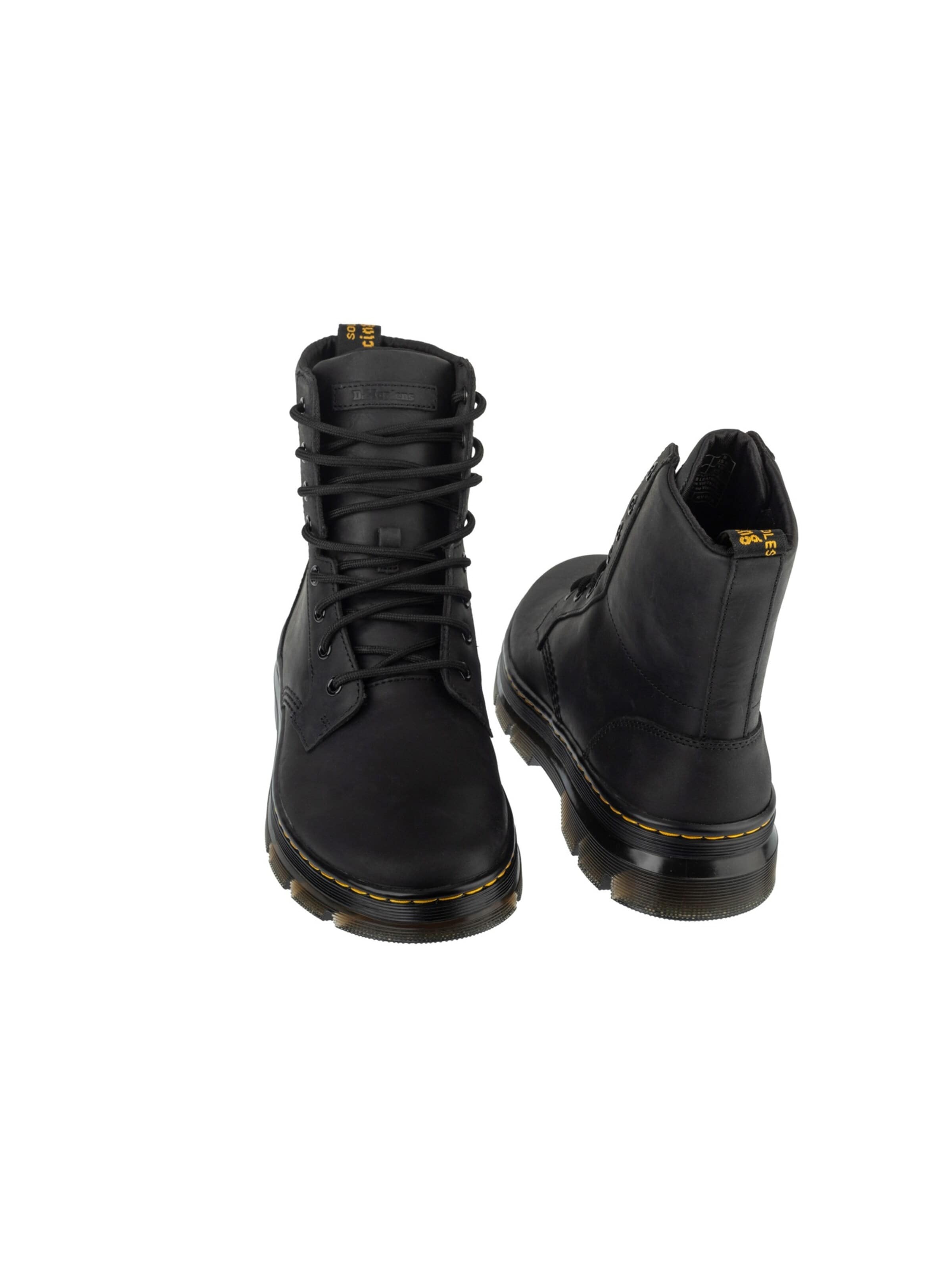 Dr. Martens Enkellaarsje 'Combs' in Zwart