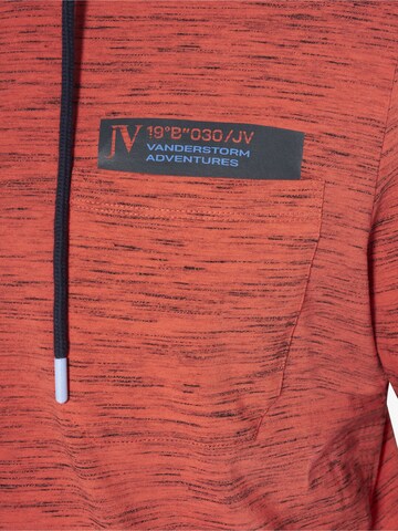 Jan Vanderstorm Sweatshirt 'Kervik' in Orange