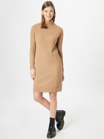 Pure Cashmere NYC Kleid in Beige: front