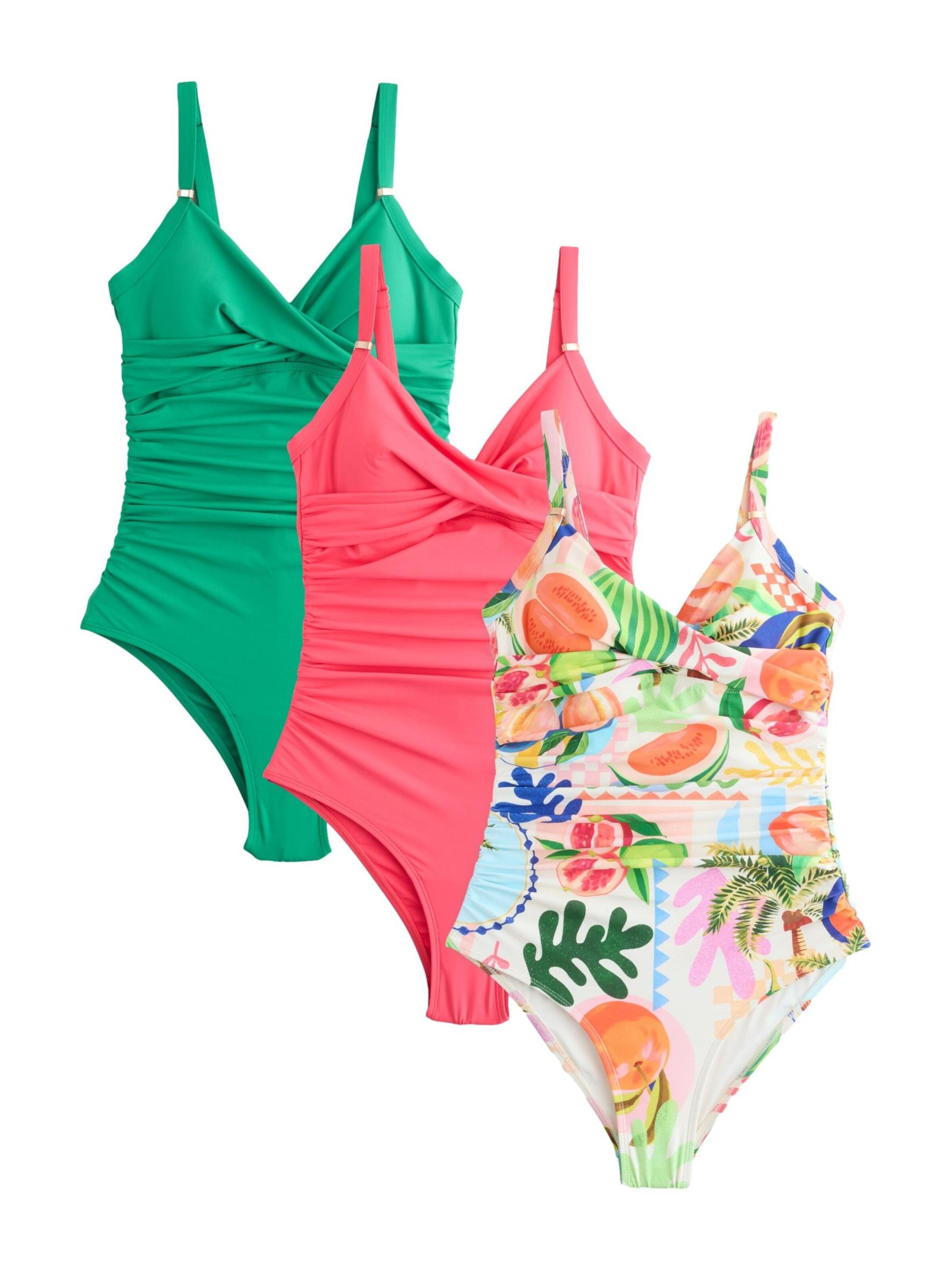 Next - Bañador moldeador en Mezcla de colores: frente