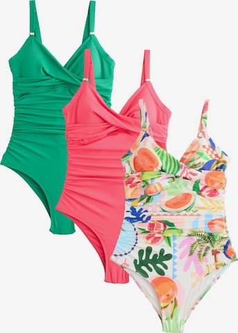 Next - Bañador moldeador en Mezcla de colores: frente