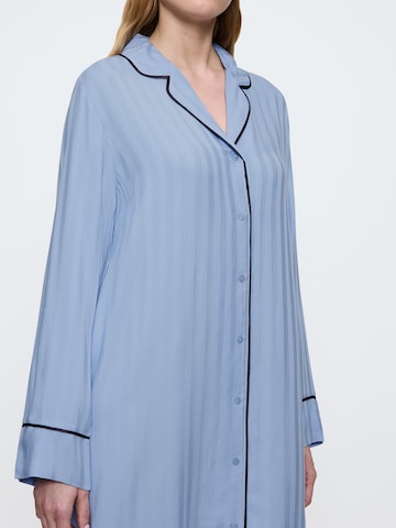 TRIUMPH - Camisola de pijama ' Amourette Jacquard ' em azul