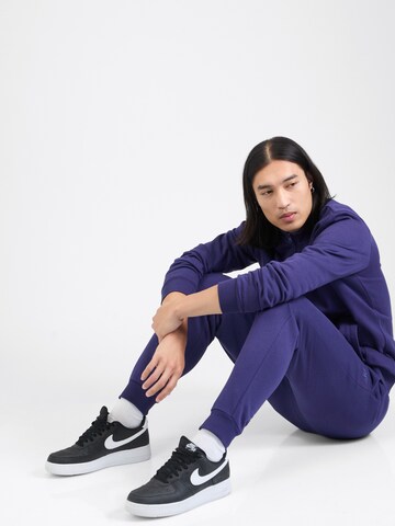 4F Tapered Sporthose in Blau
