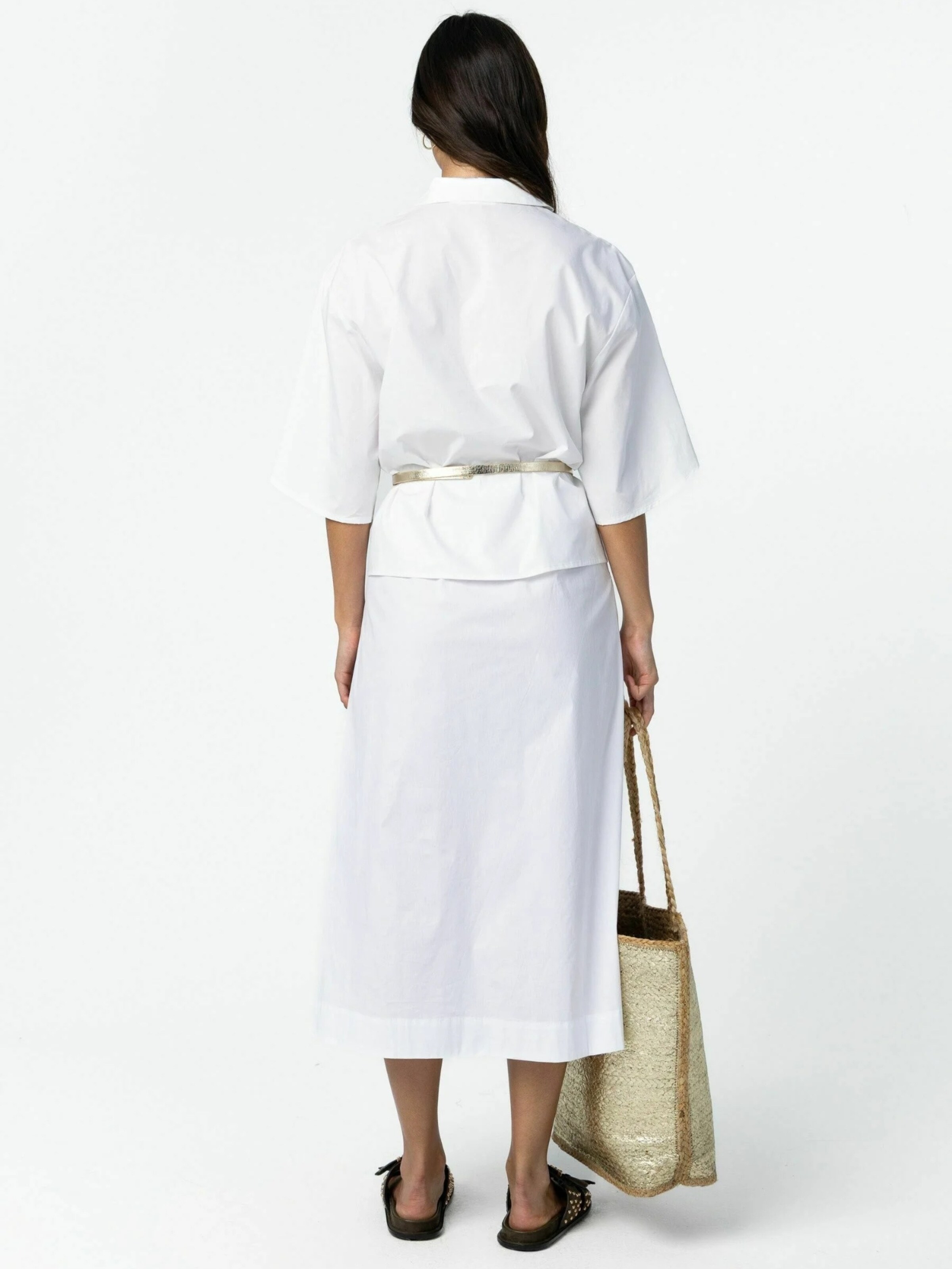 T-shirt ' Shirt ' Coster Copenhagen en blanc