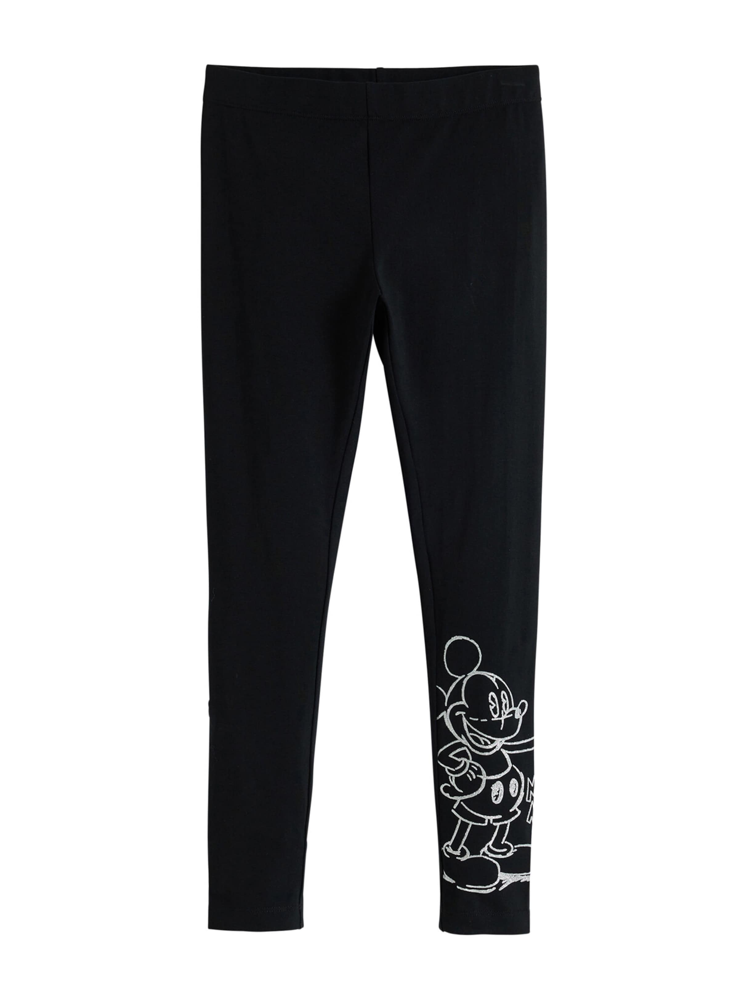 Desigual Skinny Legíny &#x27;Mickey Mouse™&#x27; - Čierna: predná strana