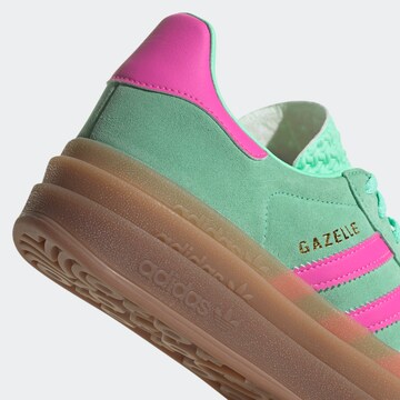 Baskets basses 'Gazelle Bold' ADIDAS ORIGINALS en vert