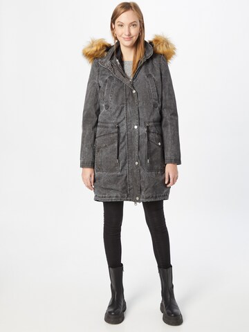 GUESS Winter parka in Black: front